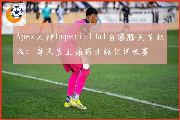 Apex大神ImperialHal自曝膝关节积液:每天靠止痛药才能打训练赛